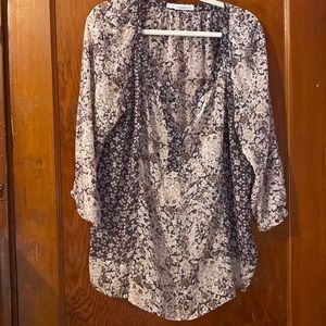 Maurices Size 2x high low blouse